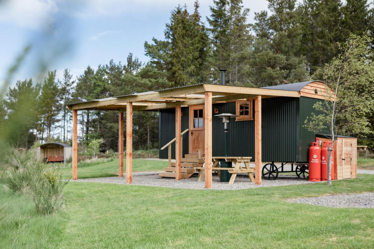 Highland Shepherd Huts Nethy Bridge Eksteriør billede
